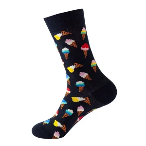 Vibrant Food-Themed Socks