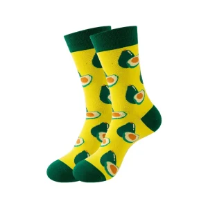 Vibrant Fruit-Themed Socks