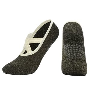 Women Non-Slip Glitter Yoga Dance Socks