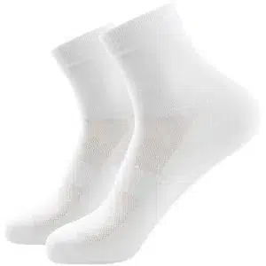 Custom Breathable White Mesh Socks