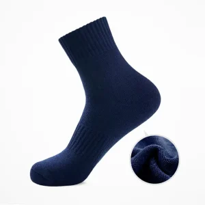 Custom Plain Terry Thick Socks