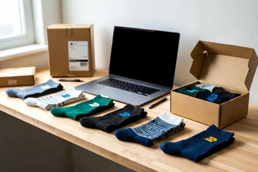 Branded custom socks platform comparison for B2B buyers - SocksMaven