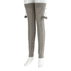 Custom Pompon Leg Warmer