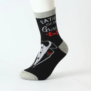 Custom Wedding socks