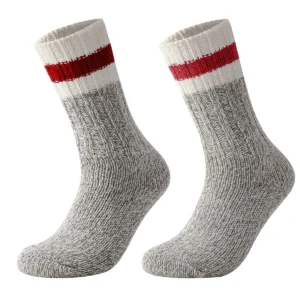 Custom Striped Wool Socks