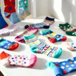 custom branded socks cleaning and care guide with logo socks